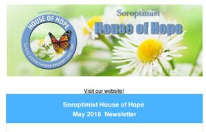 May 2016 Newsletter